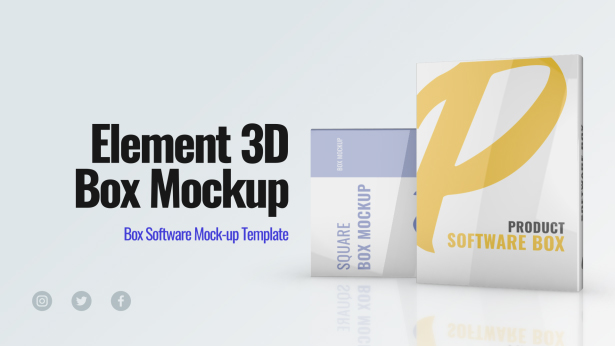 Box Mockup -  Product Mock-up