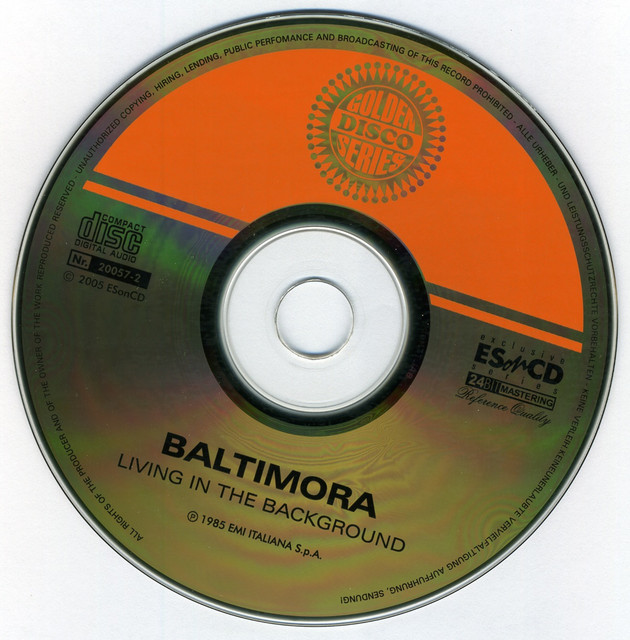 Baltimora Living In The Background Disc