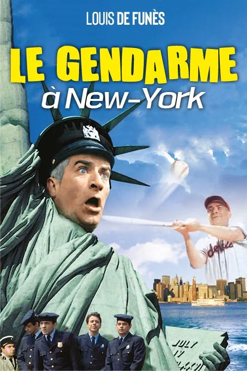 Żandarm w Nowym Jorku / Le Gendarme à New York (1965) PL.DVDRip.XviD-NN / Lektor PL
