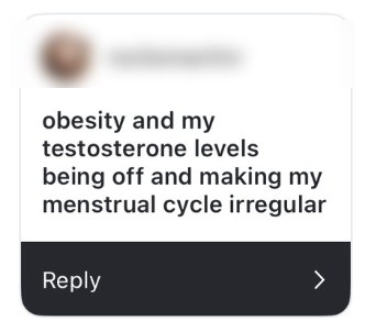 Story reply
