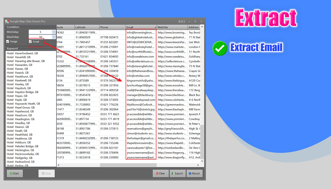 Google Maps Business Leads Extractor