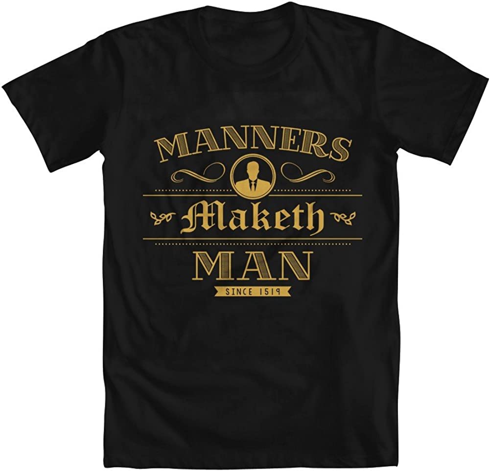Manners Maketh Man Kingsman The Secret Service Funny Unisex T-Shirt