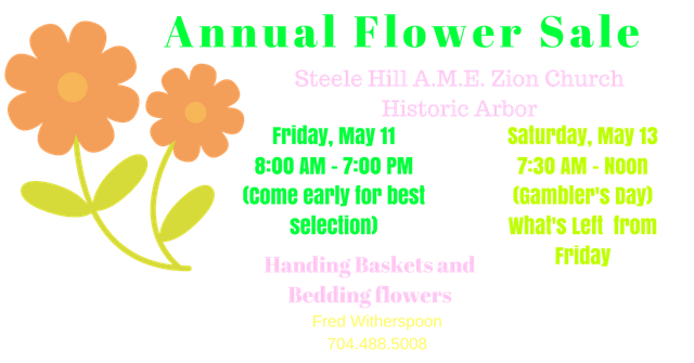 SHAnnual Flower Sale