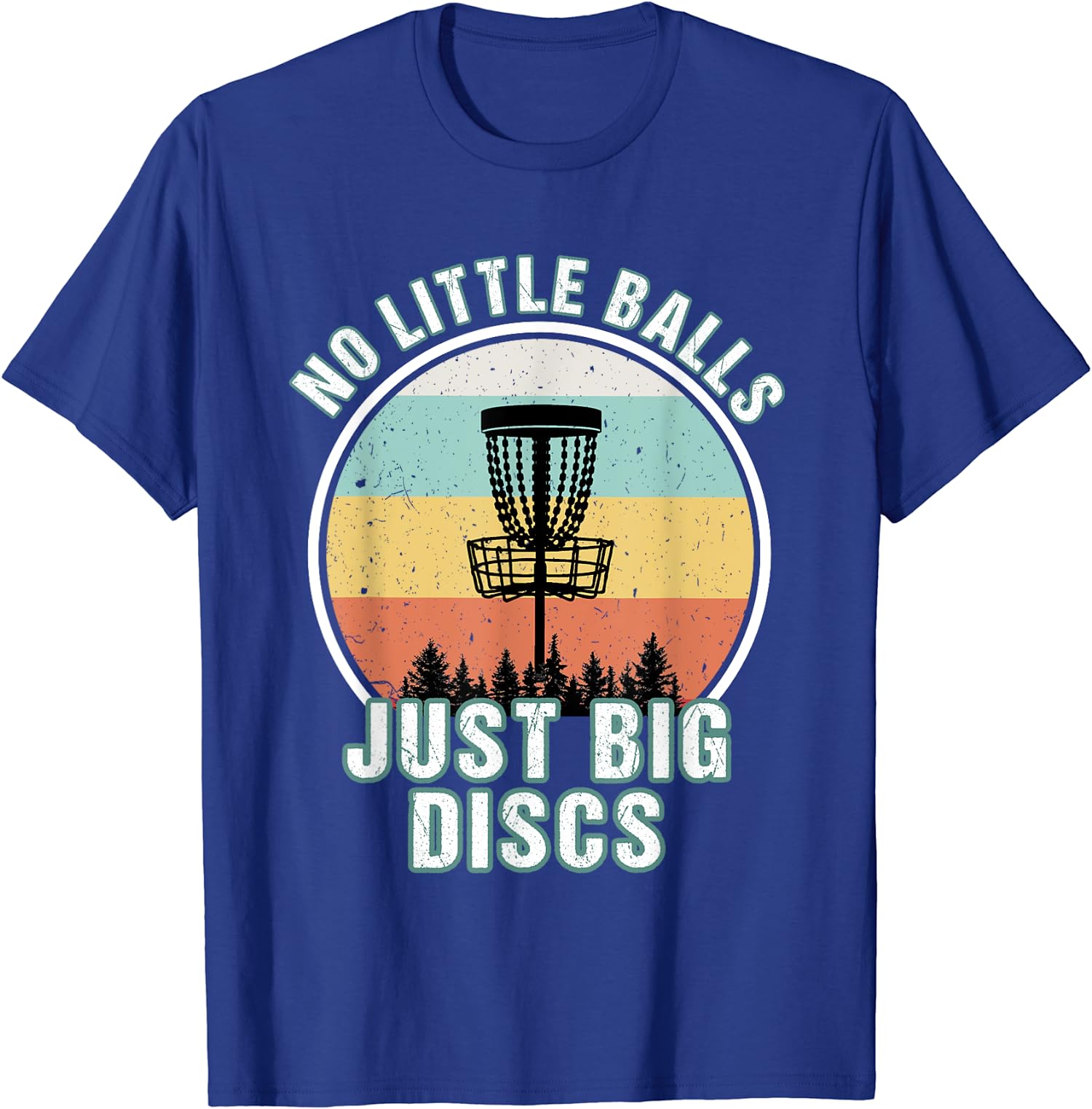 No Little Balls Just Big Discs Funny Golf Lover Gift Unisex T-Shirt