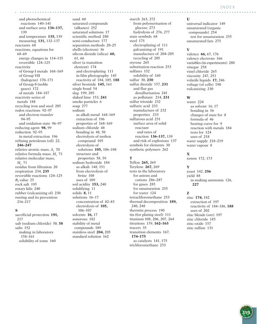 320 Complete IGCSE Chemistry