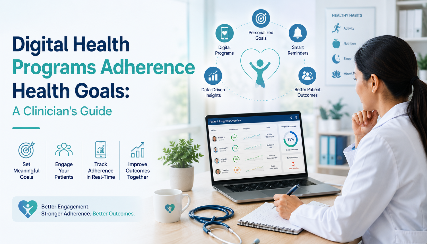 Digital Health Programs Adherence Health Goals: A Clinician's Guide