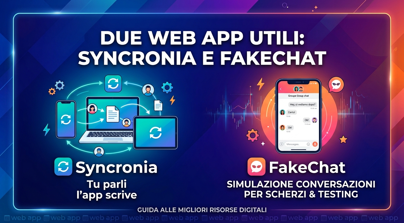 Due WEBAPP utili