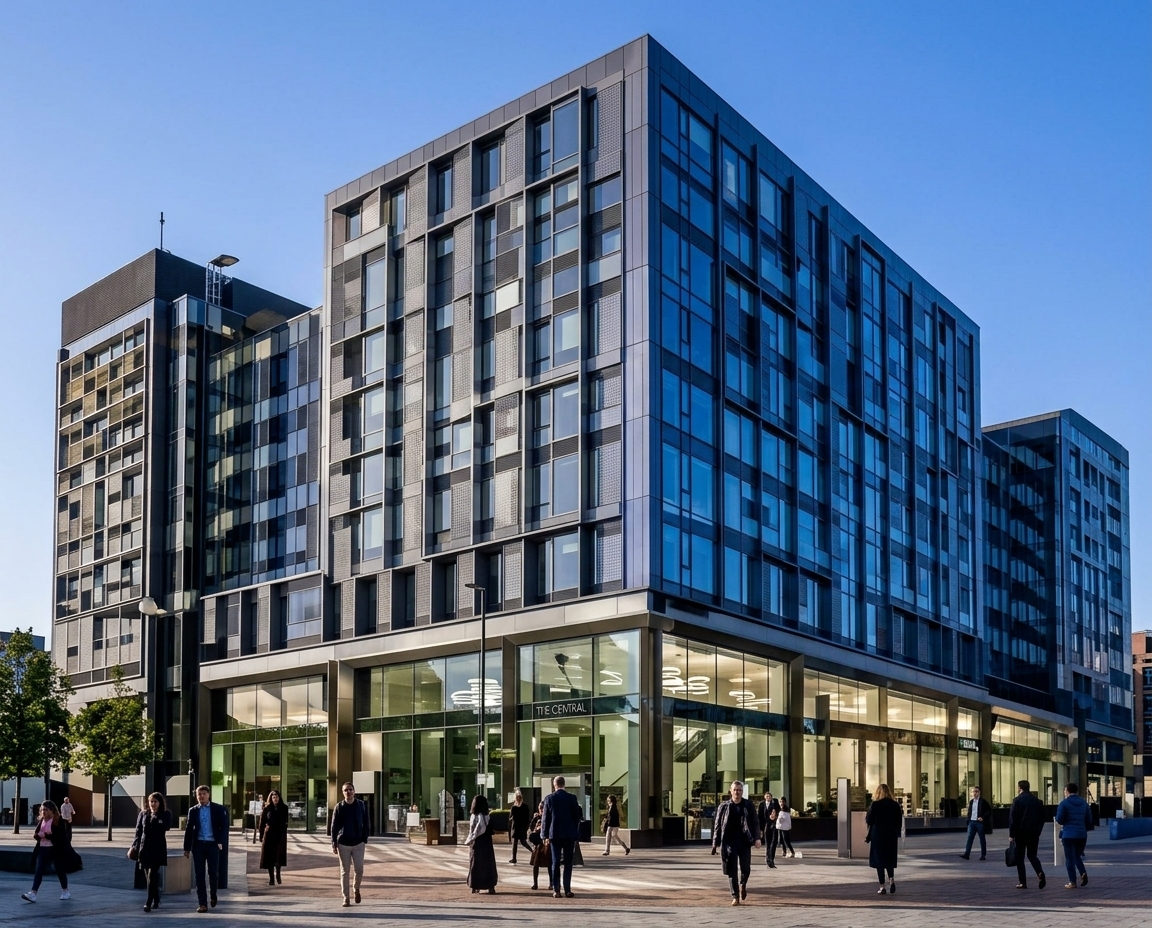 Modern hotel in Rotterdam