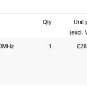 32GB RGB Invoice