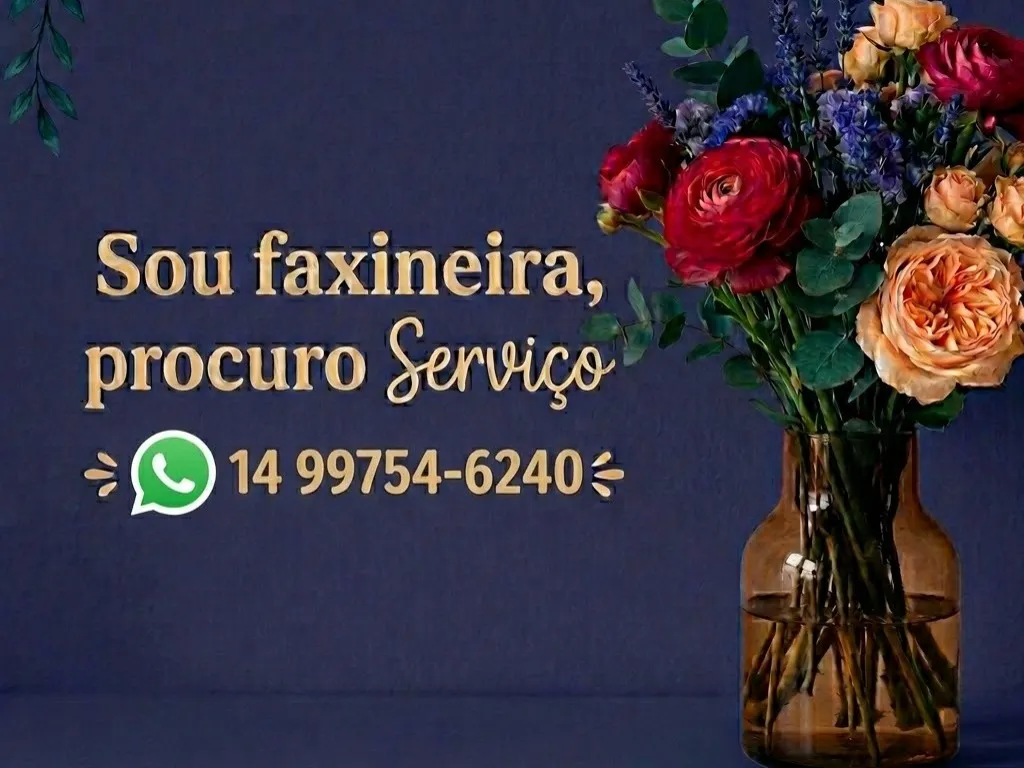 Sou Faxineira, Procuro Serviço