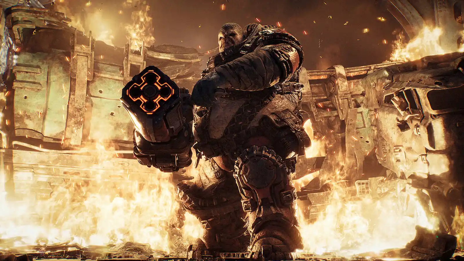 El terror del Día de la Emergencia en Gears of War E-Day