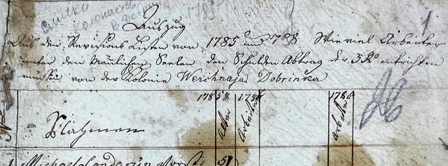 Dreispitz 1785