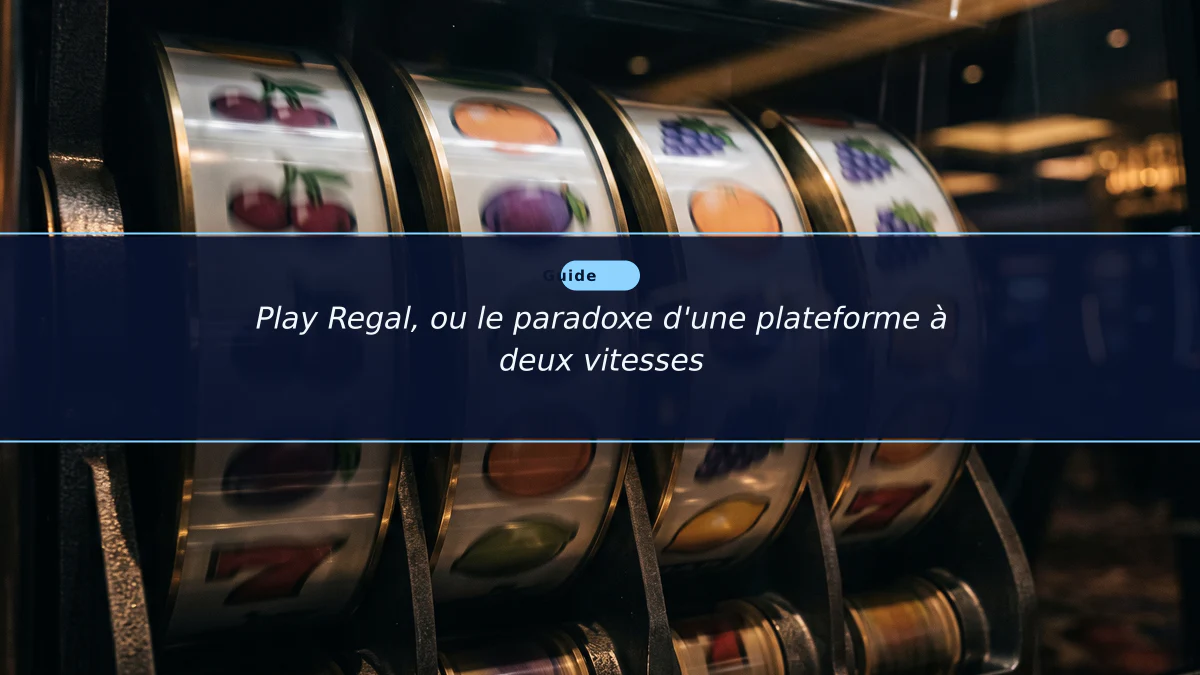 Play Regal, ou le paradoxe d'une plateforme à deux vitesses