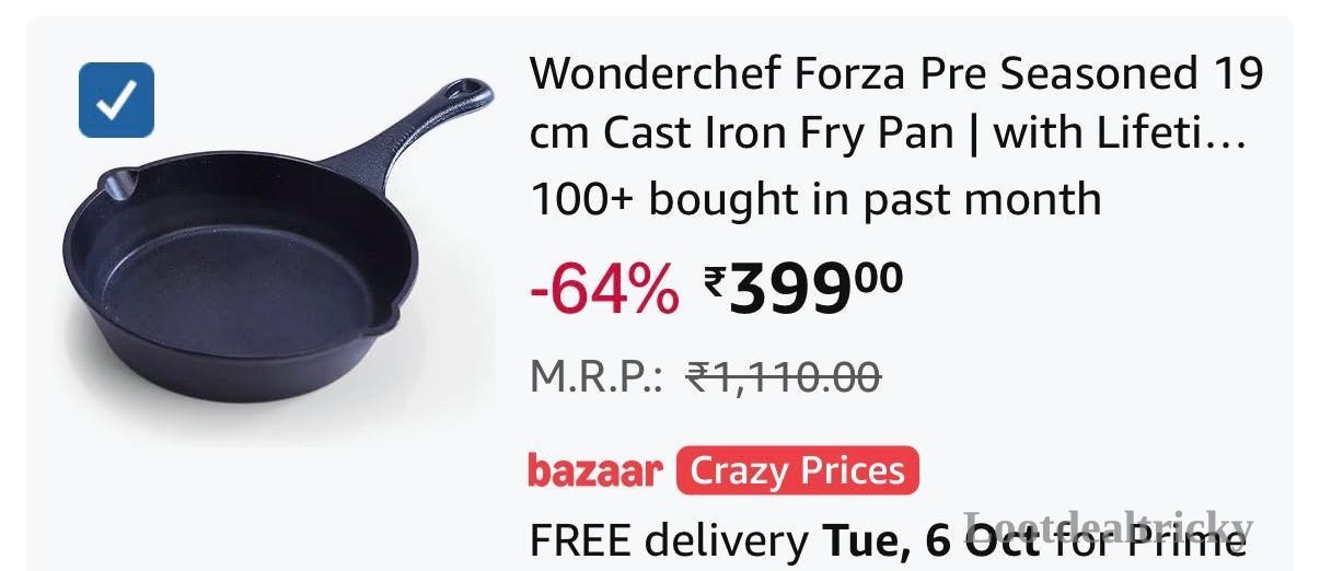 Wonderchef Cast Iron | Best Deal