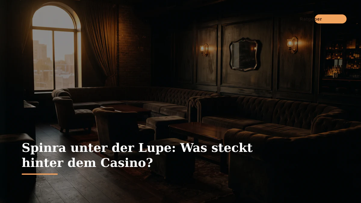 Spinra unter der Lupe: Was steckt hinter dem Casino?