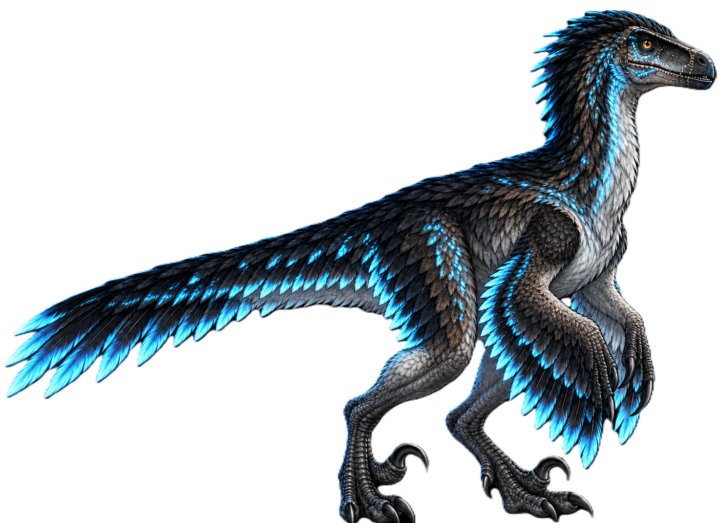 Wrex, Kitty Bleu's Utahraptor mount