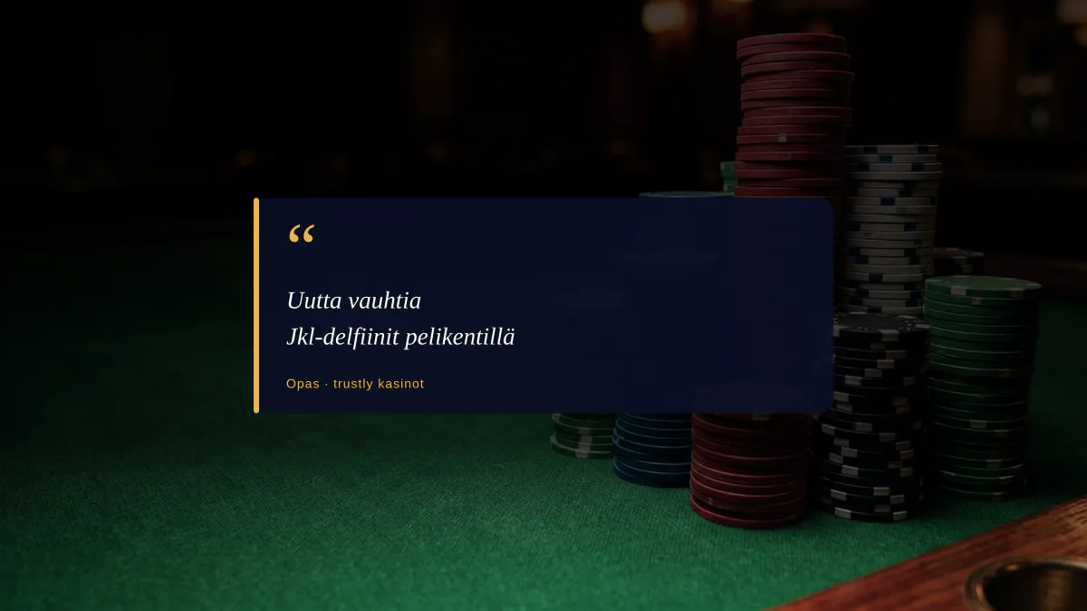 Uutta vauhtia Jkl-delfiinit pelikentillä
