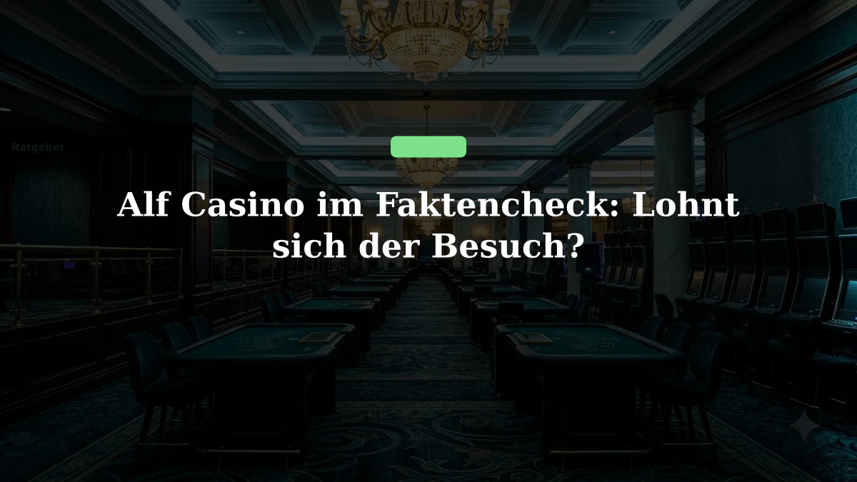 Alf Casino im Faktencheck: Lohnt sich der Besuch?