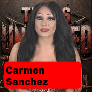 Interviewer Carmen Sanchez