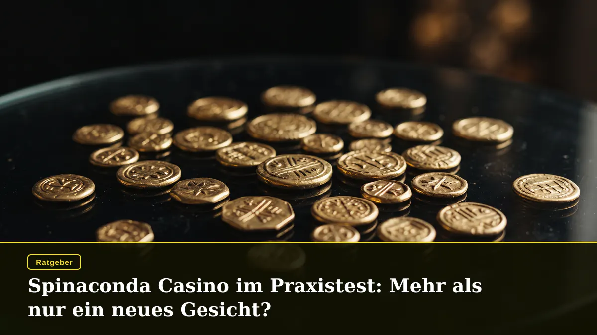 Spinaconda Casino im Praxistest: Mehr als nur ein neues Gesicht?