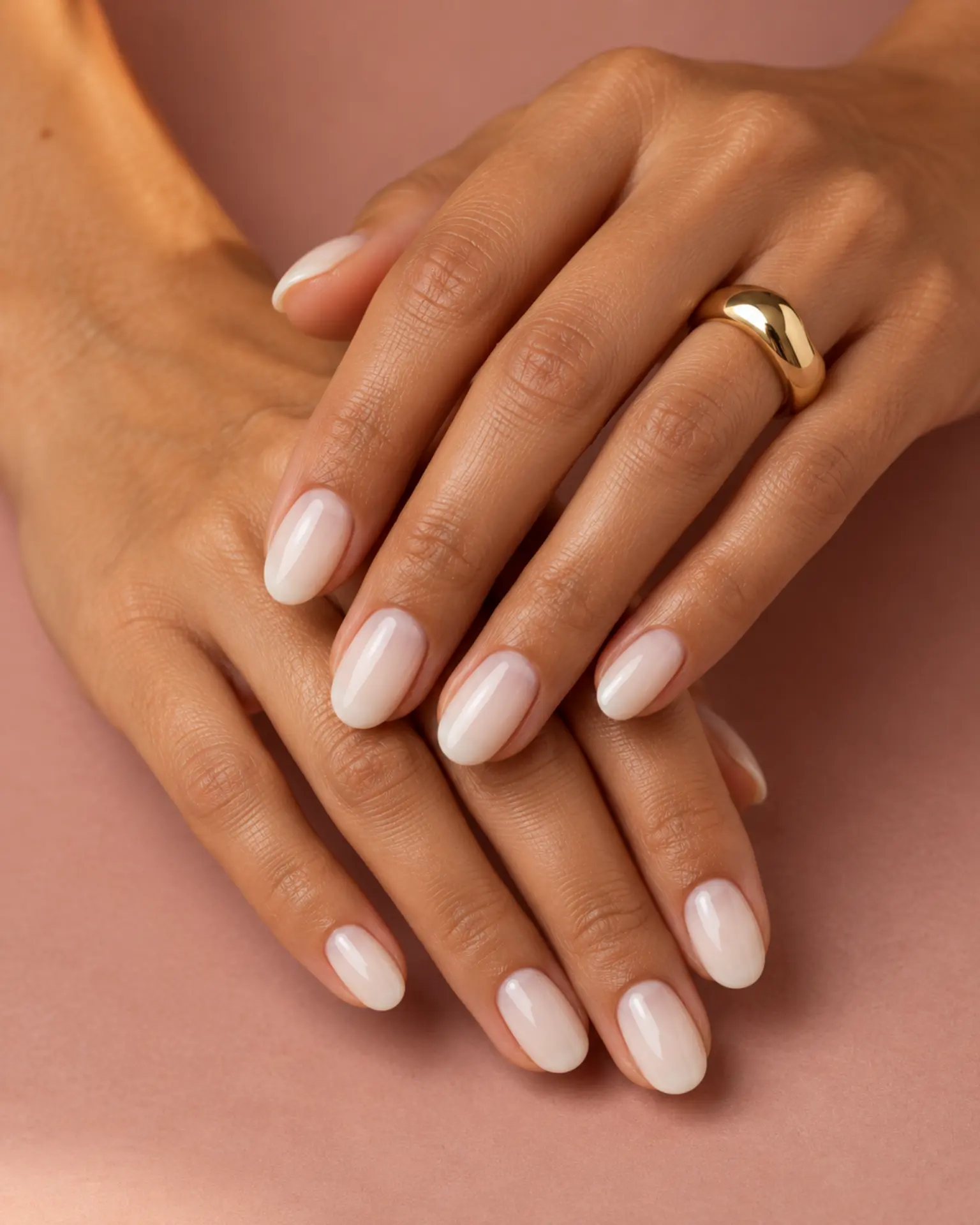 Cream Jelly Wash manicure inspiration for white nail ideas
