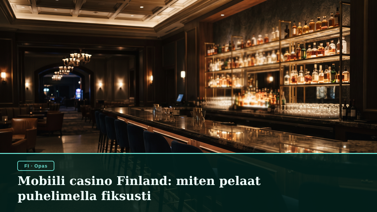 Mobiili casino Finland: miten pelaat puhelimella fiksusti