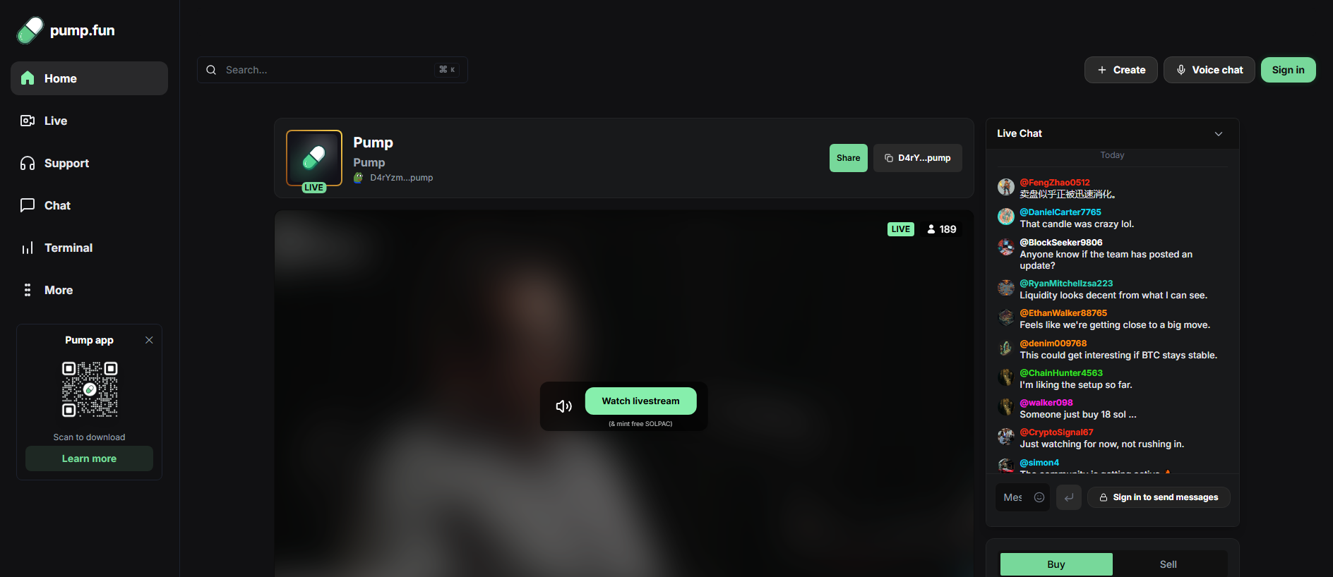 Stored capture of pumpfun.livesolstreaming.xyz