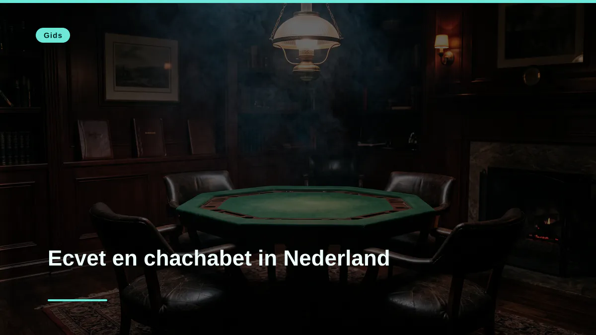 Ecvet en chachabet in Nederland