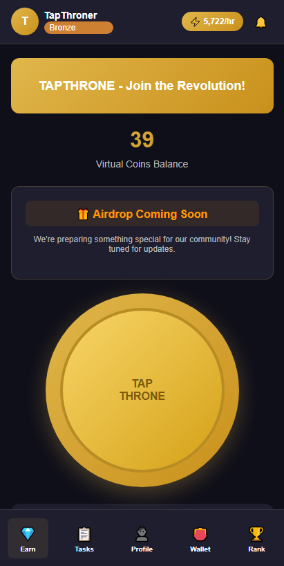 Screenshot of tapthronehmkr.pages.dev