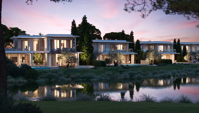 Luxury residences and golf course views at Limassol Greens, Cyprus — winner of the Destinations by LeadingRE Best New Development Launch Award, attracting international property investors in 2025.