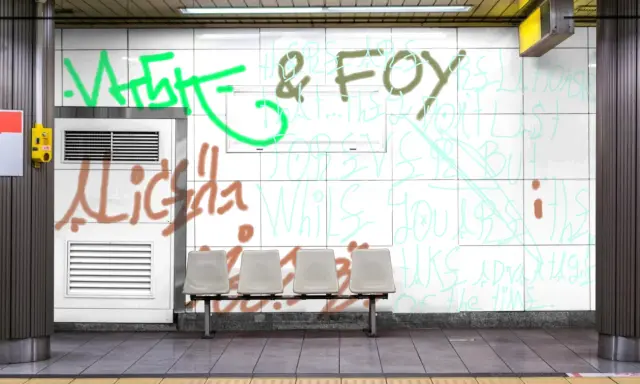 Graffiti artwork by DbDKITM