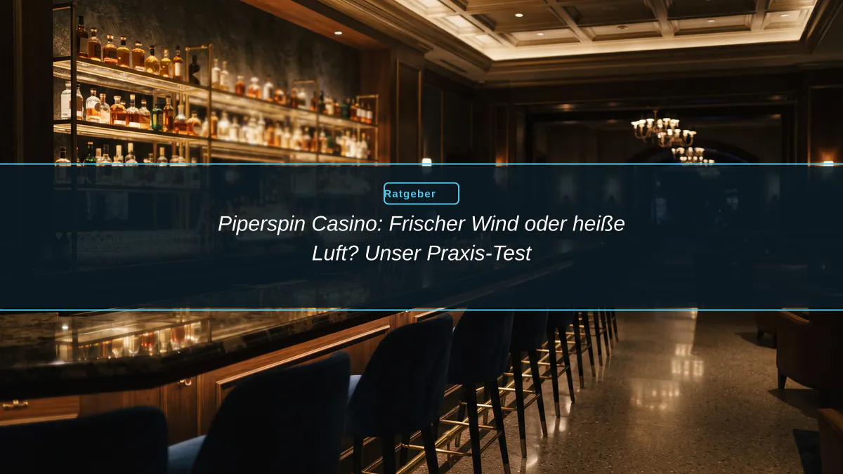 Piperspin Casino: Frischer Wind oder heiße Luft? Unser Praxis-Test