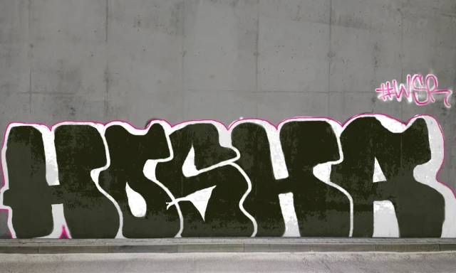 Graffiti artwork by hosha