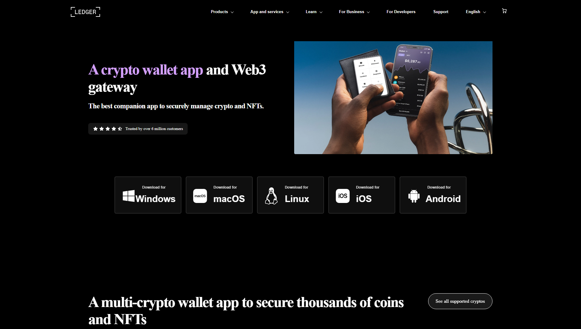 Stored capture of ledger-wallet.us