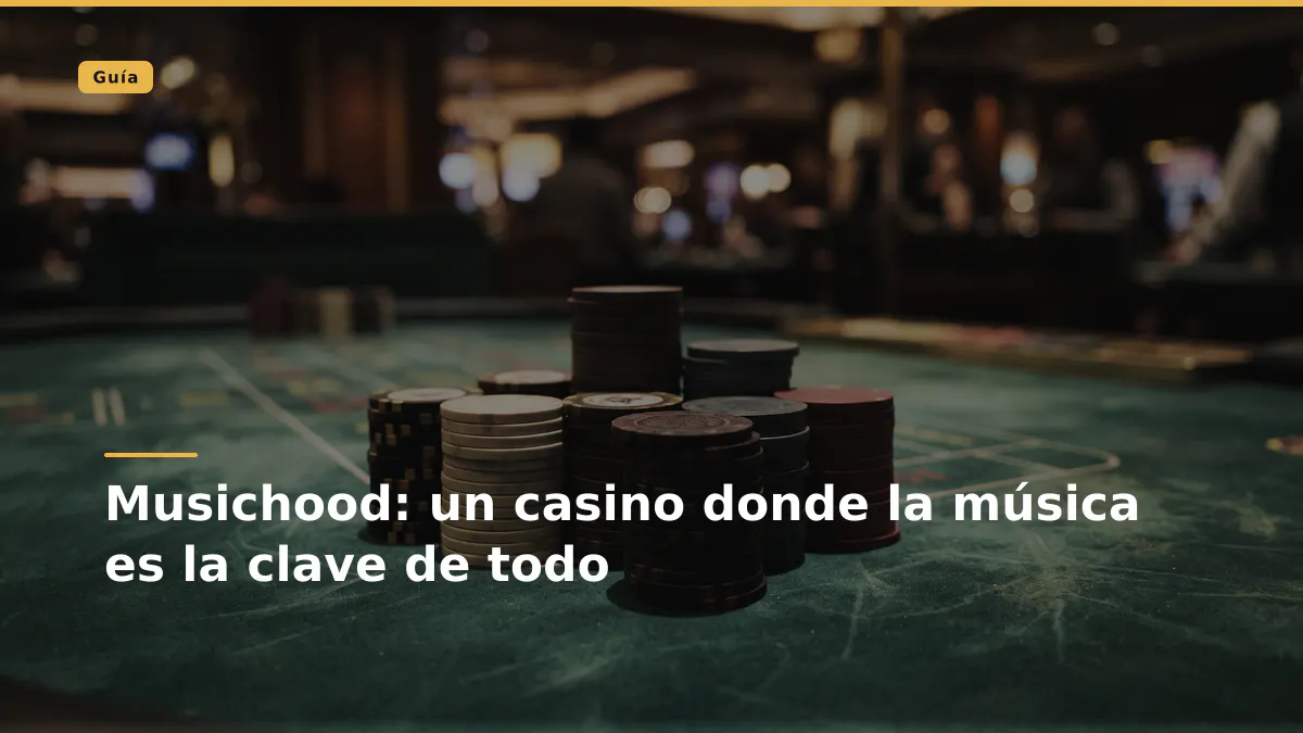 Musichood: un casino donde la música es la clave de todo