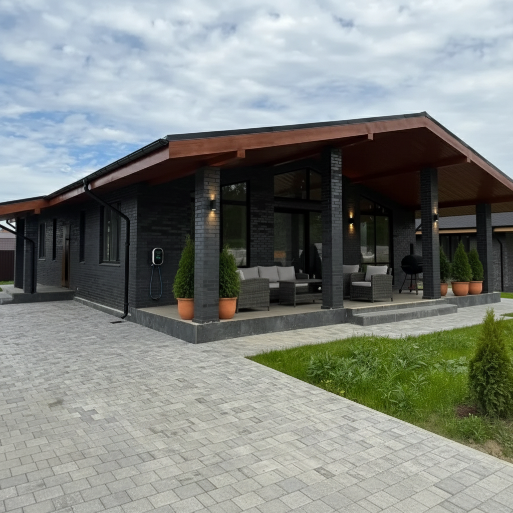 Дом TerraGrey — 120 м², построен ДОМ ПЛЮС