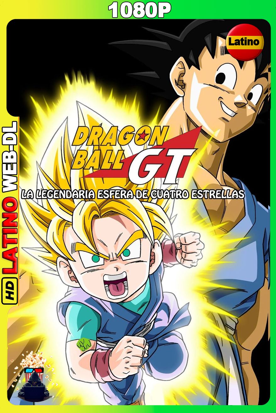 Dragon Ball GT La Legendaria Esfera de Cuatro Estrellas (1997) [1080p] WEB-DL [Latino-Japonés-Inglés]