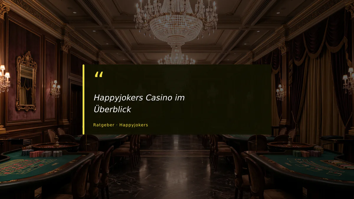 Happyjokers Casino im Überblick