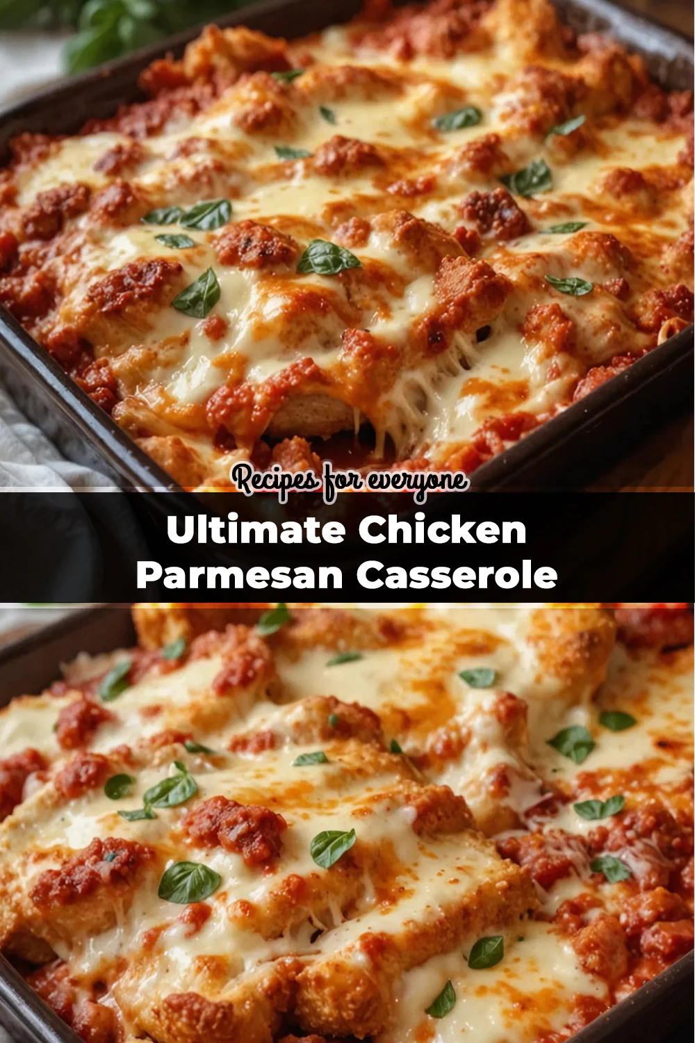 Ultimate Chicken Parmesan Casserole Recipe