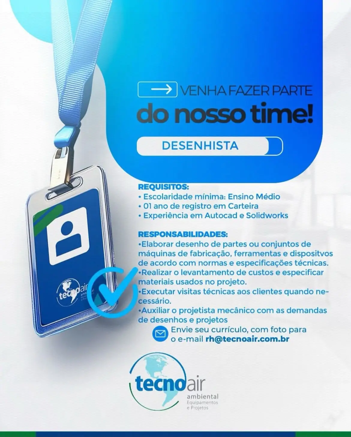 Vaga Para Desenhista