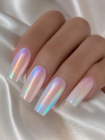 Iridescent Opal Nails A Step-by-Step Guide to Gemstone Glamour