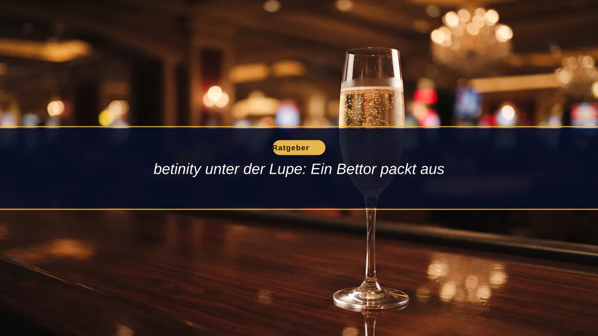 betinity unter der Lupe: Ein Bettor packt aus