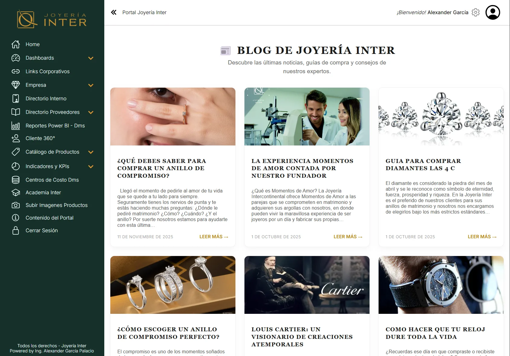 Intranet empleados