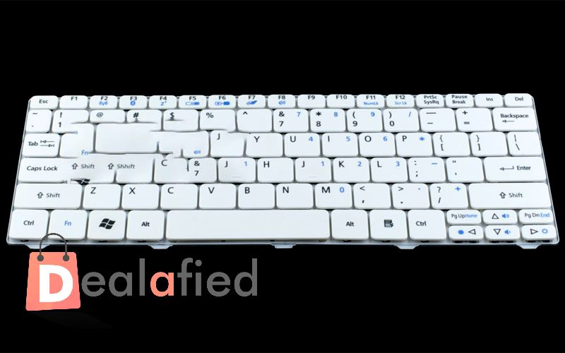 Acer Aspire One D255 D260 A532H PAV70, eMachines EM350,EasyNote PAV70/80 Replacement Laptop Keyboard