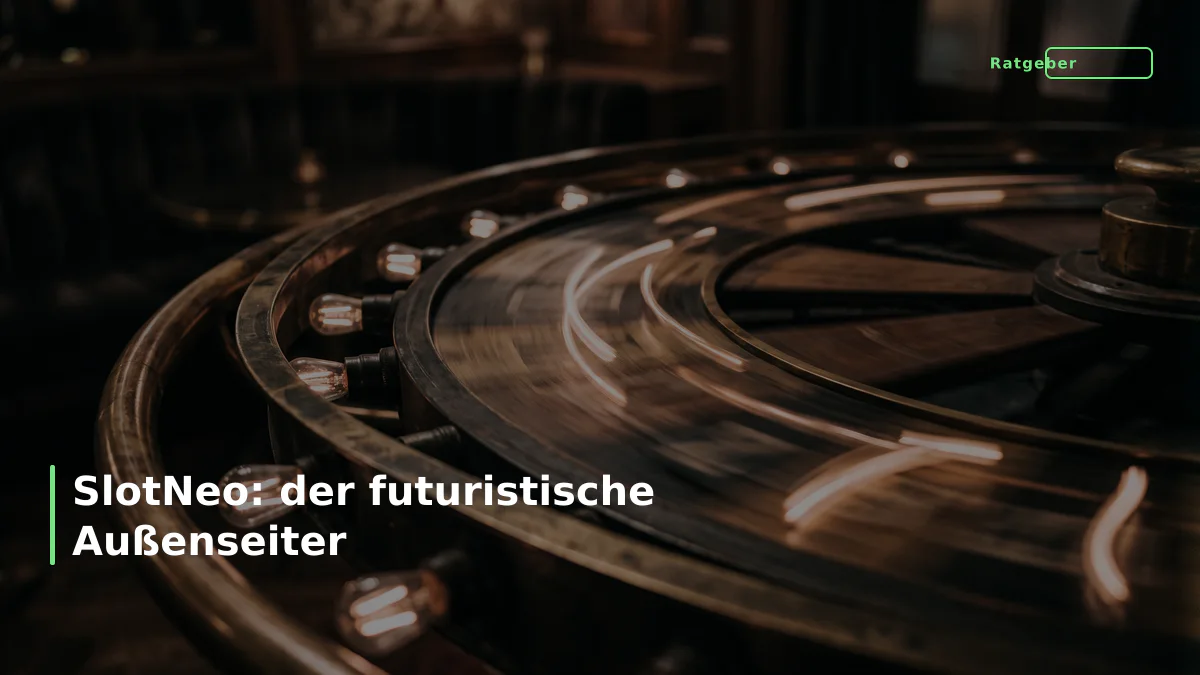 SlotNeo: der futuristische Außenseiter