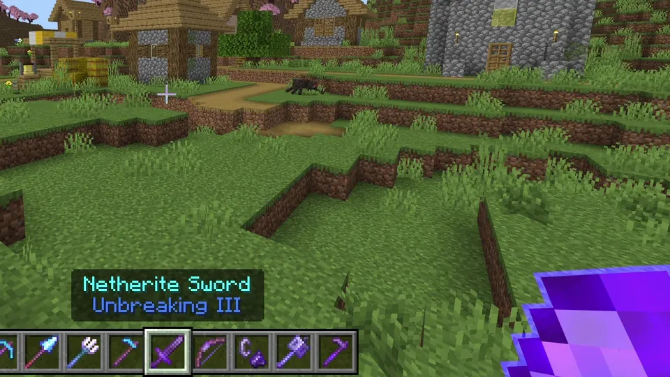 RGB Netherite Sword