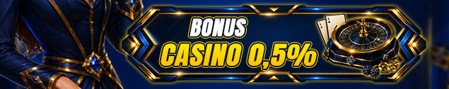 BONUS ROLLINGAN CASINO 0,5%