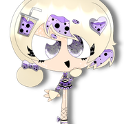 Taro bubble boba cake