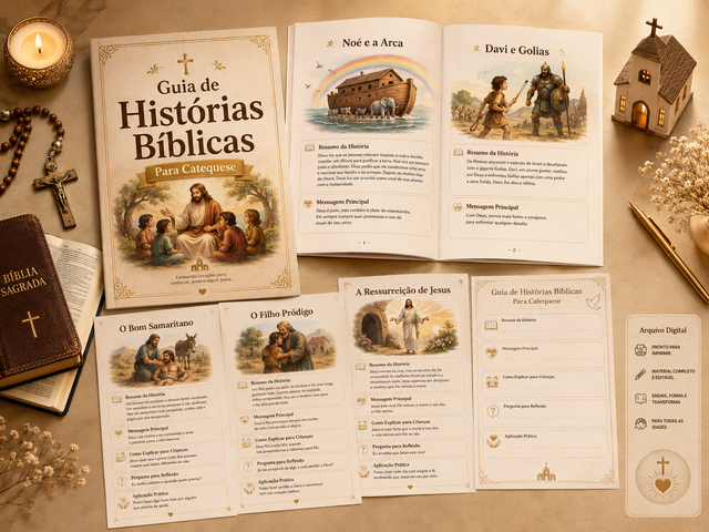 Guía de Historias Bíblicas para Catequesis