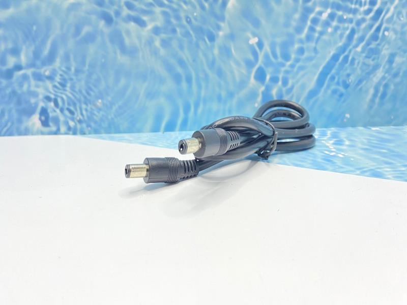 CABLE DC 5.5MMX1M MACHO-MACHO 11317